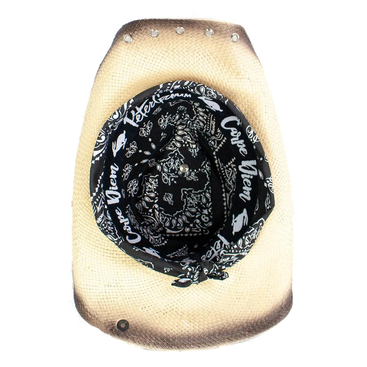 Peter Grimm Anchorage- Shapeable Toyo Straw Cowboy Hat