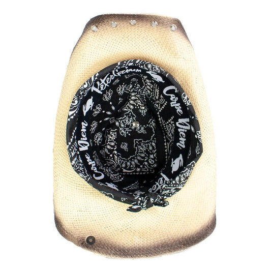 Peter Grimm Anchorage- Shapeable Toyo Straw Cowboy Hat