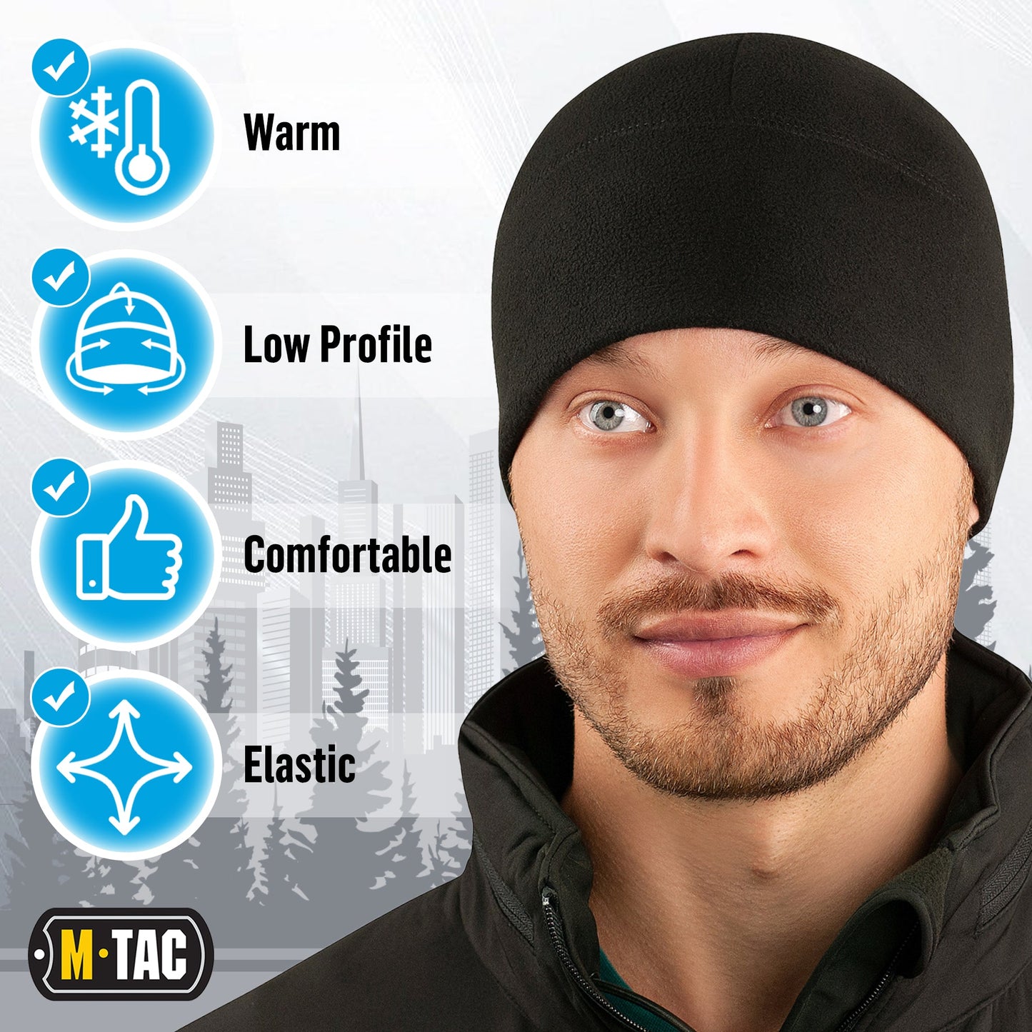 M-Tac Fleece Watch Cap (320 g/m2)