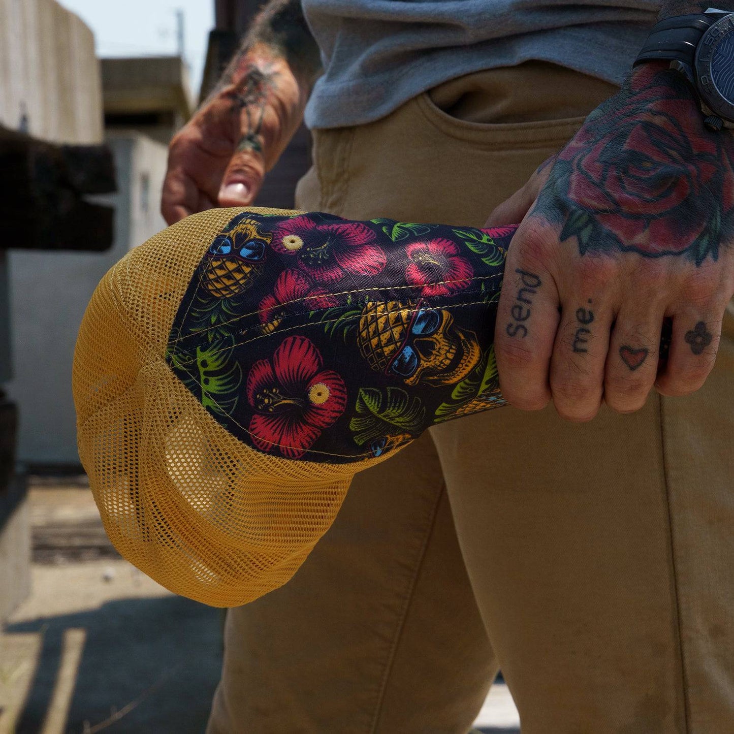 Ripstop Tactical Mesh Snapback Hat [no patch]