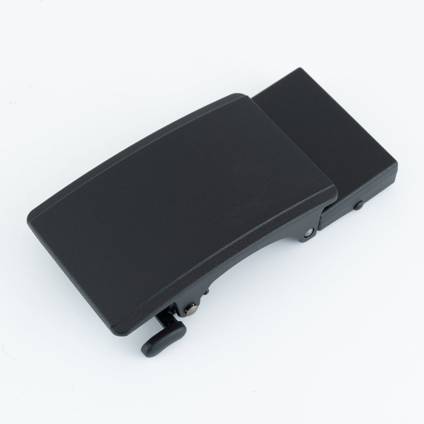 2ND AMEN Gun Belt - Ratchet Track Buckle - Plain Black