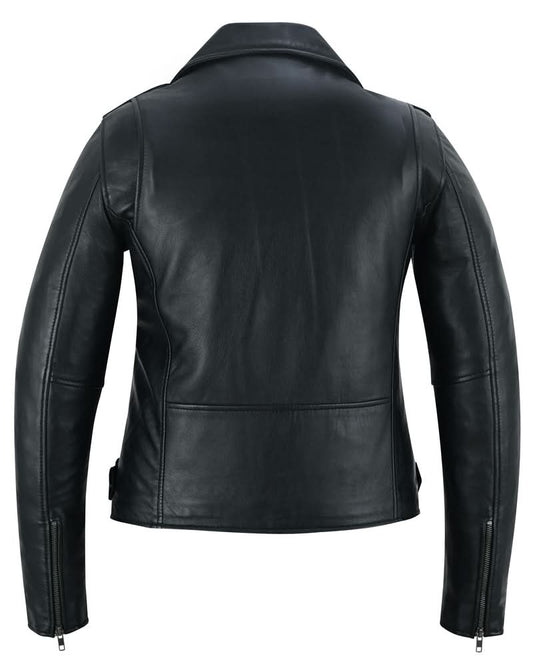 Black Pearl Women's Fashion Leather Jacket