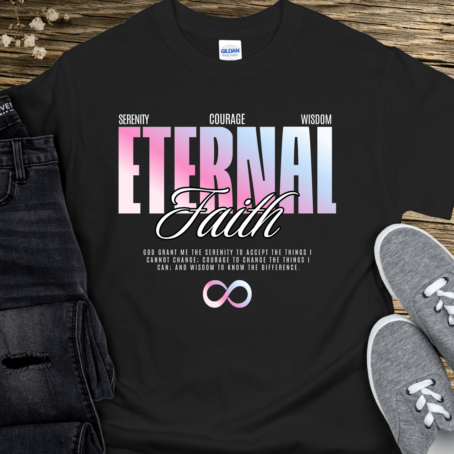 Recovery T-Shirt | Inspiring Sobriety |  Eternal Faith