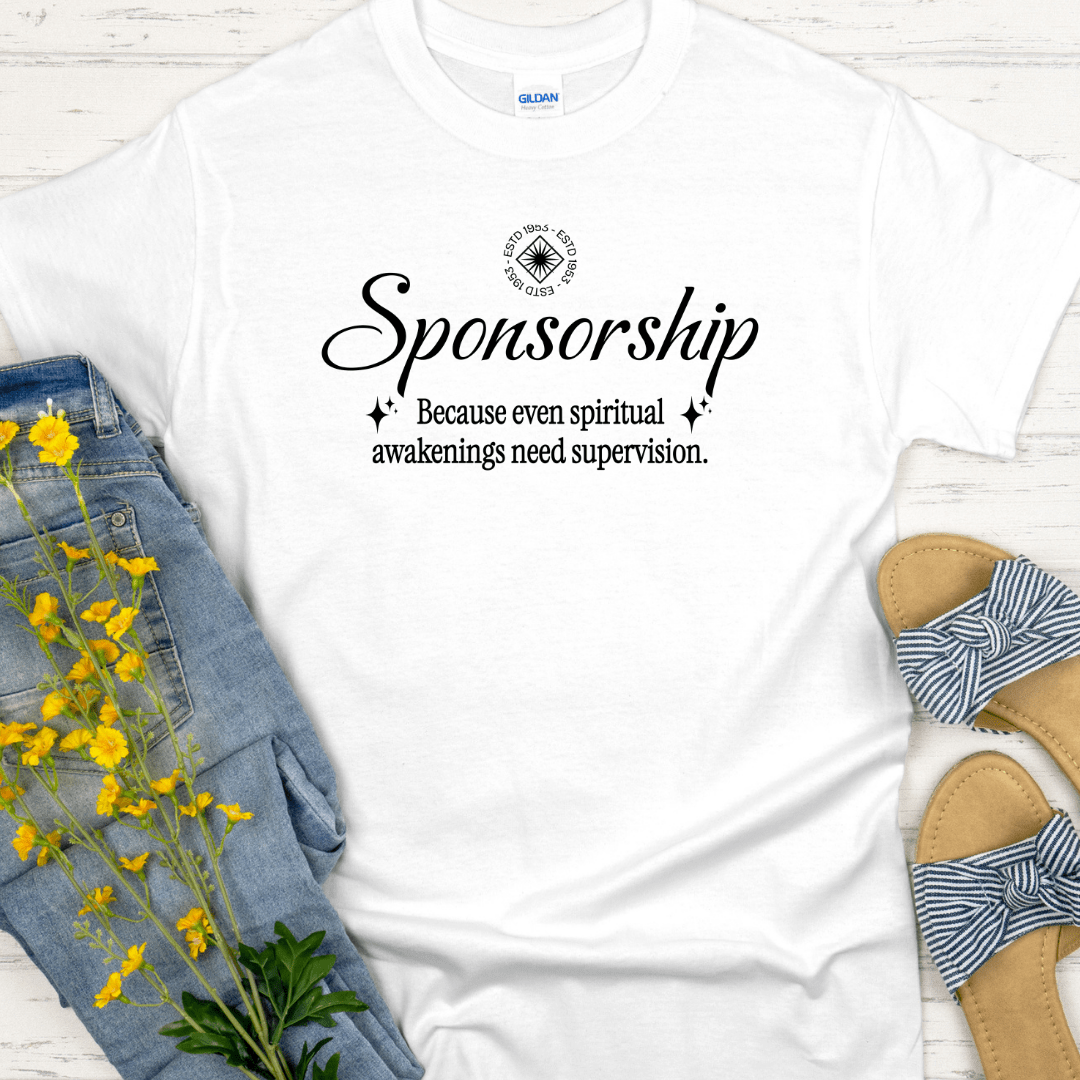 Recovery T-Shirt | Inspiring Sobriety |  Sponsorship