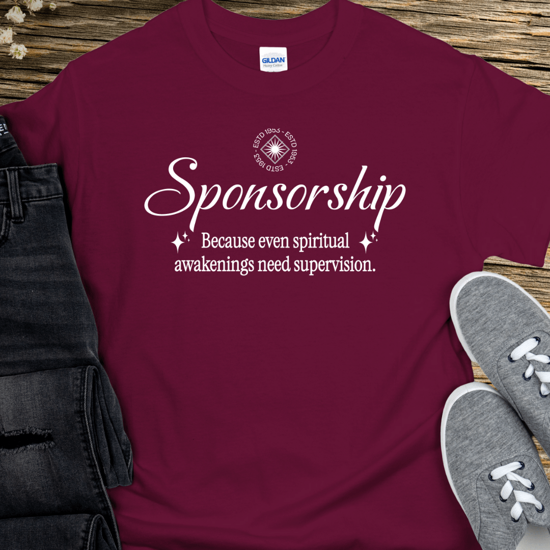 Recovery T-Shirt | Inspiring Sobriety |  Sponsorship