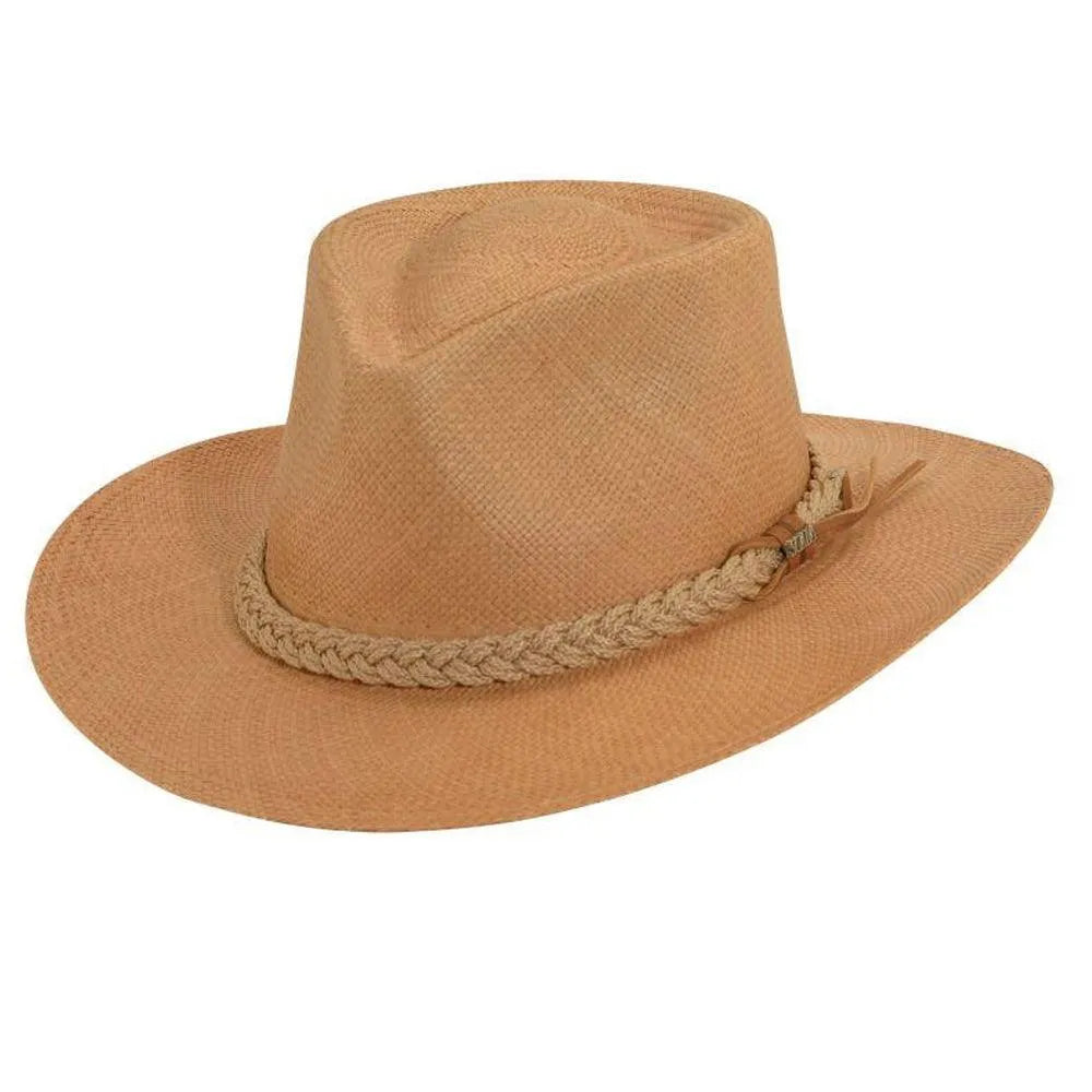 Scala Taos - Panama Straw Fedora Hat