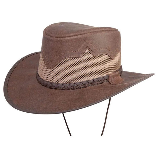 Head'n Home Sirocco - Leather Australian Hat