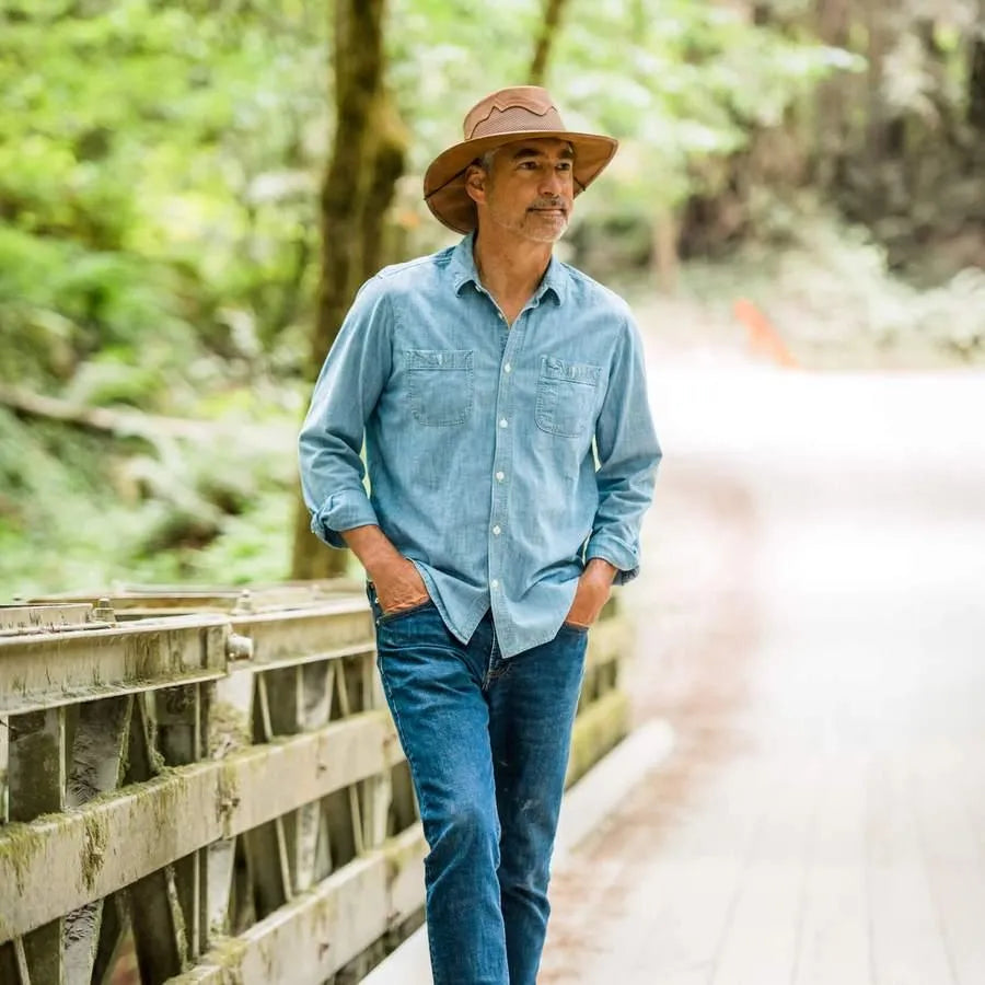 Head'n Home Sirocco - Leather Australian Hat