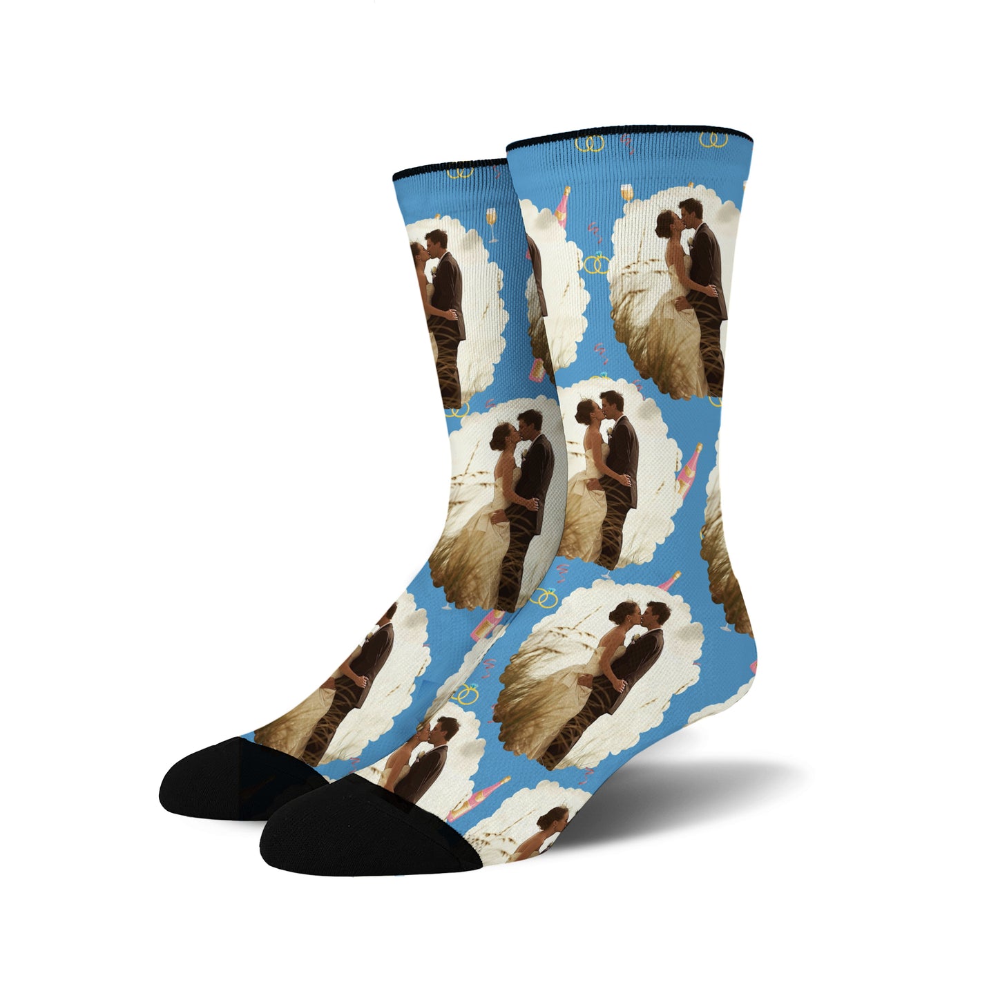 Custom Wedding Socks