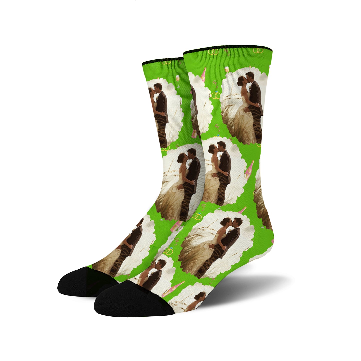 Custom Wedding Socks