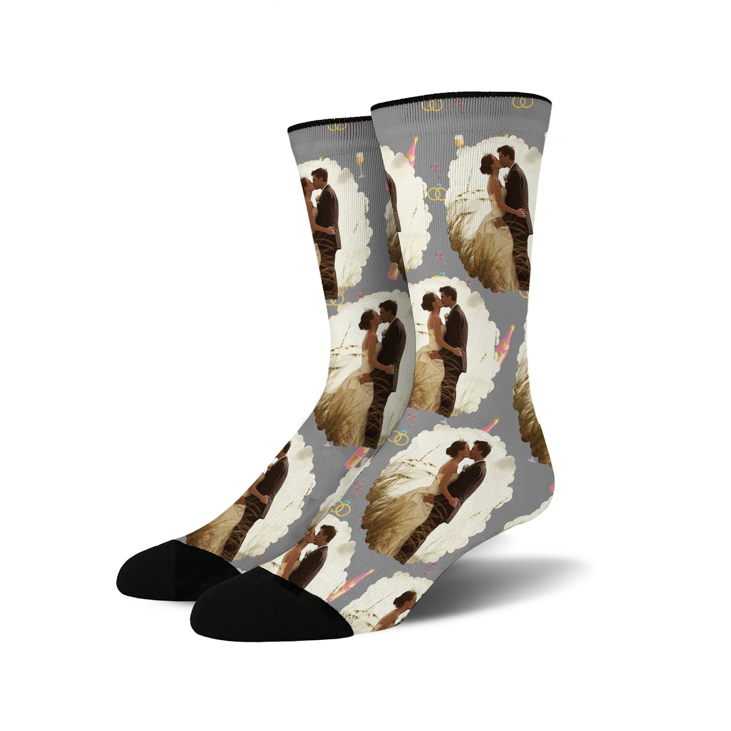 Custom Wedding Socks