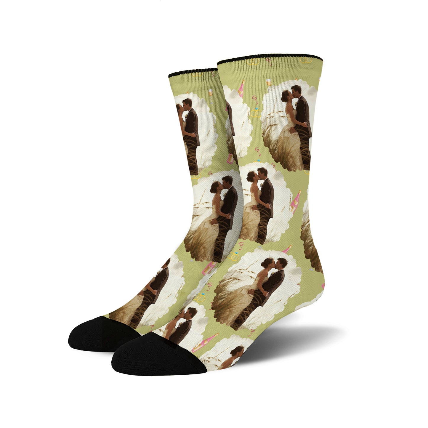 Custom Wedding Socks