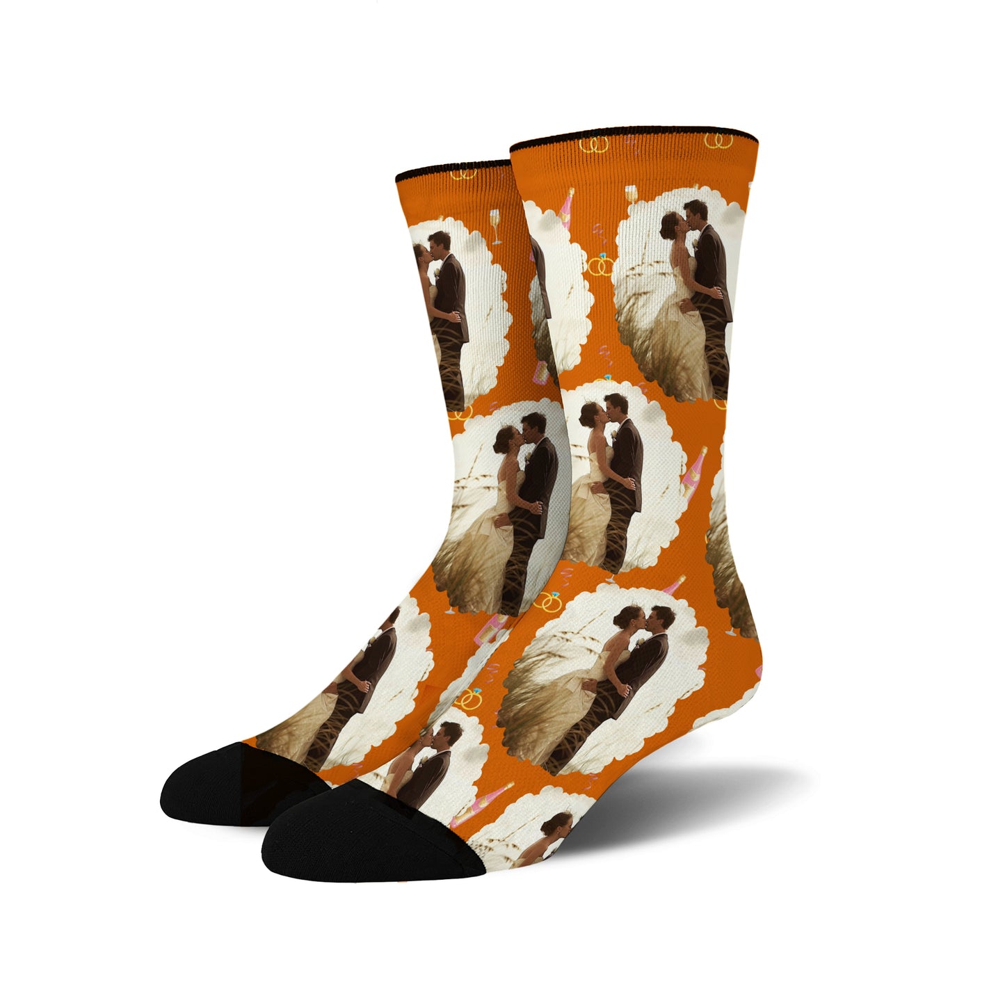 Custom Wedding Socks