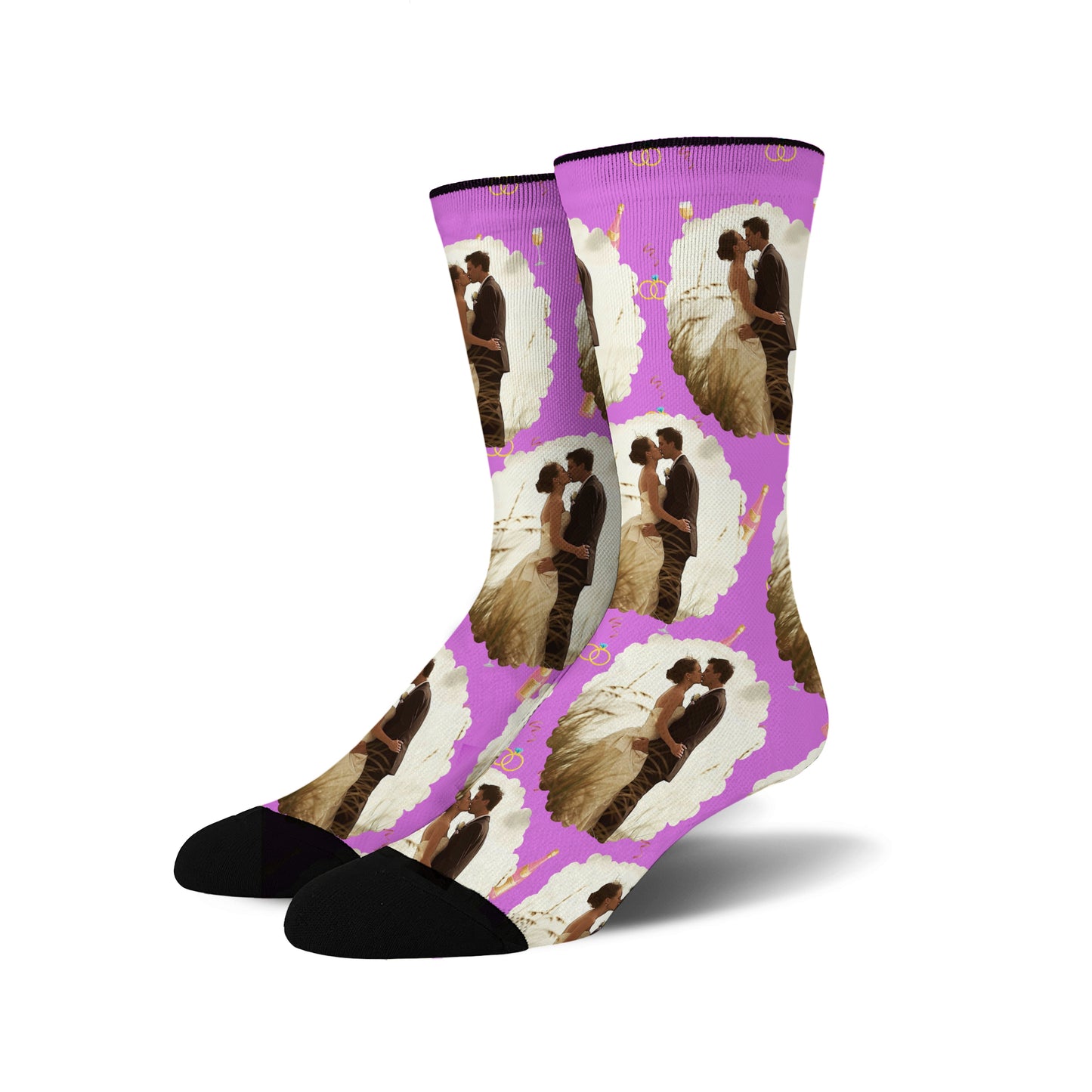 Custom Wedding Socks