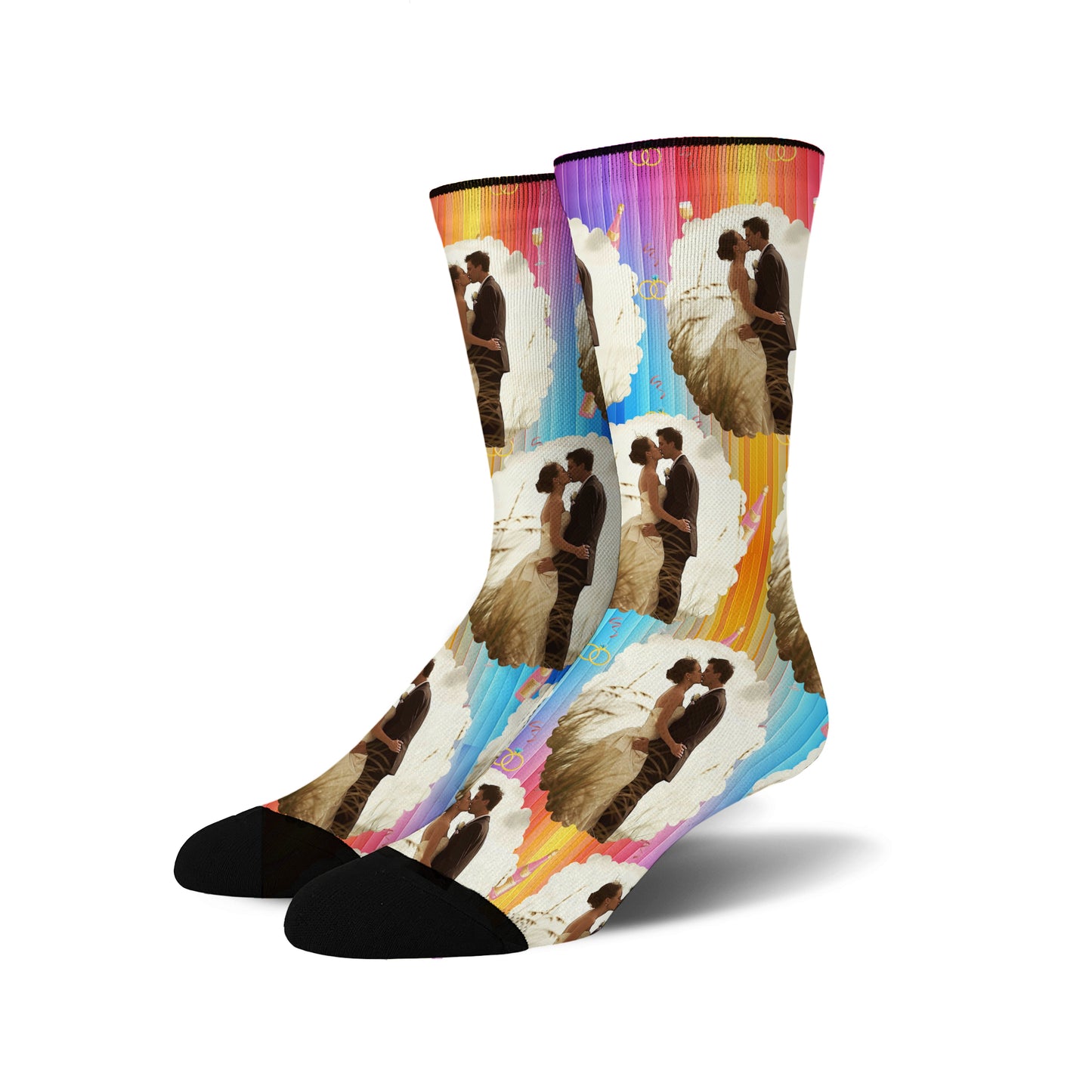 Custom Wedding Socks