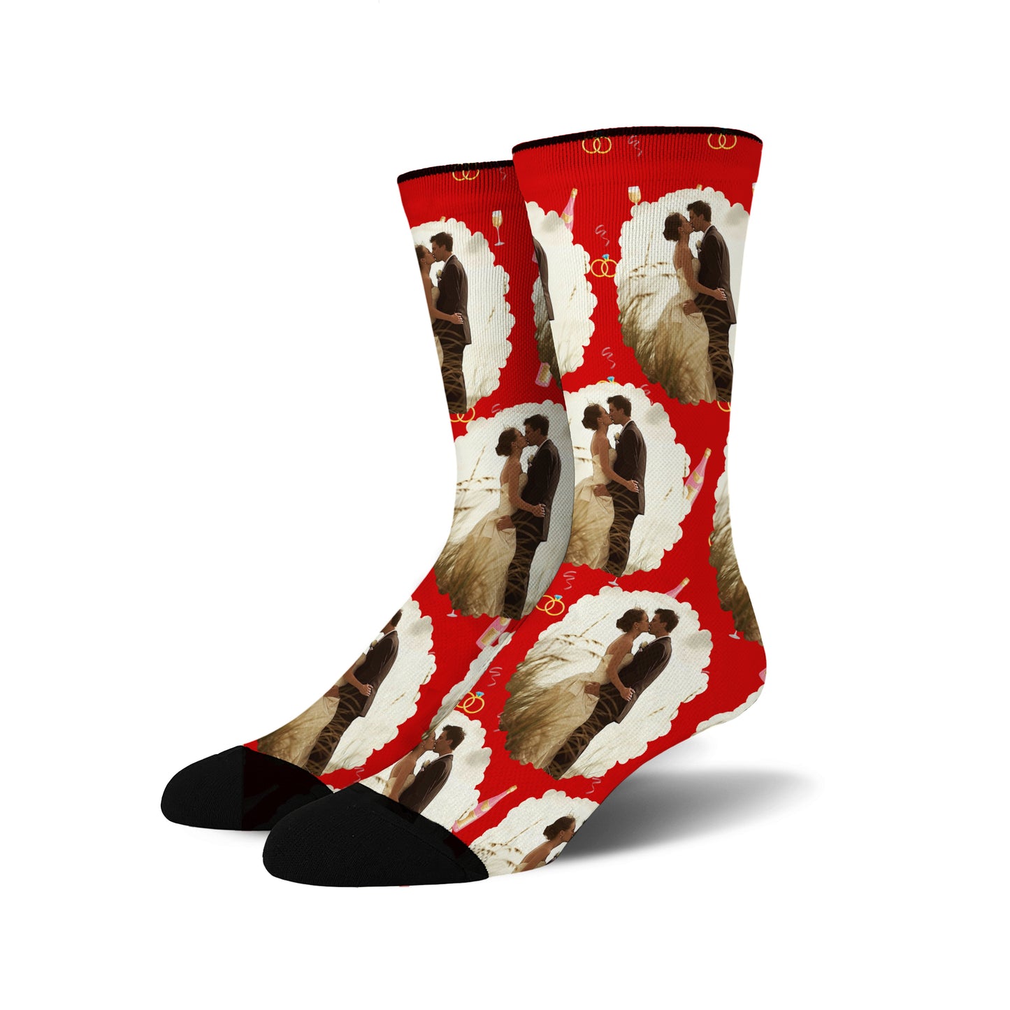 Custom Wedding Socks