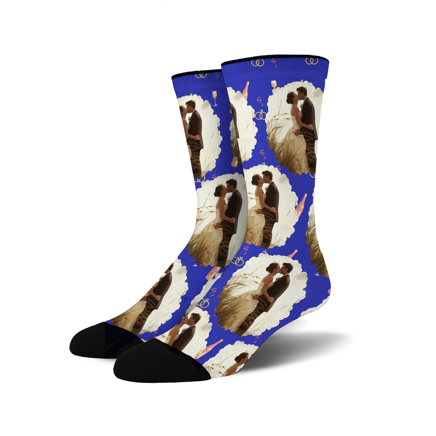 Custom Wedding Socks