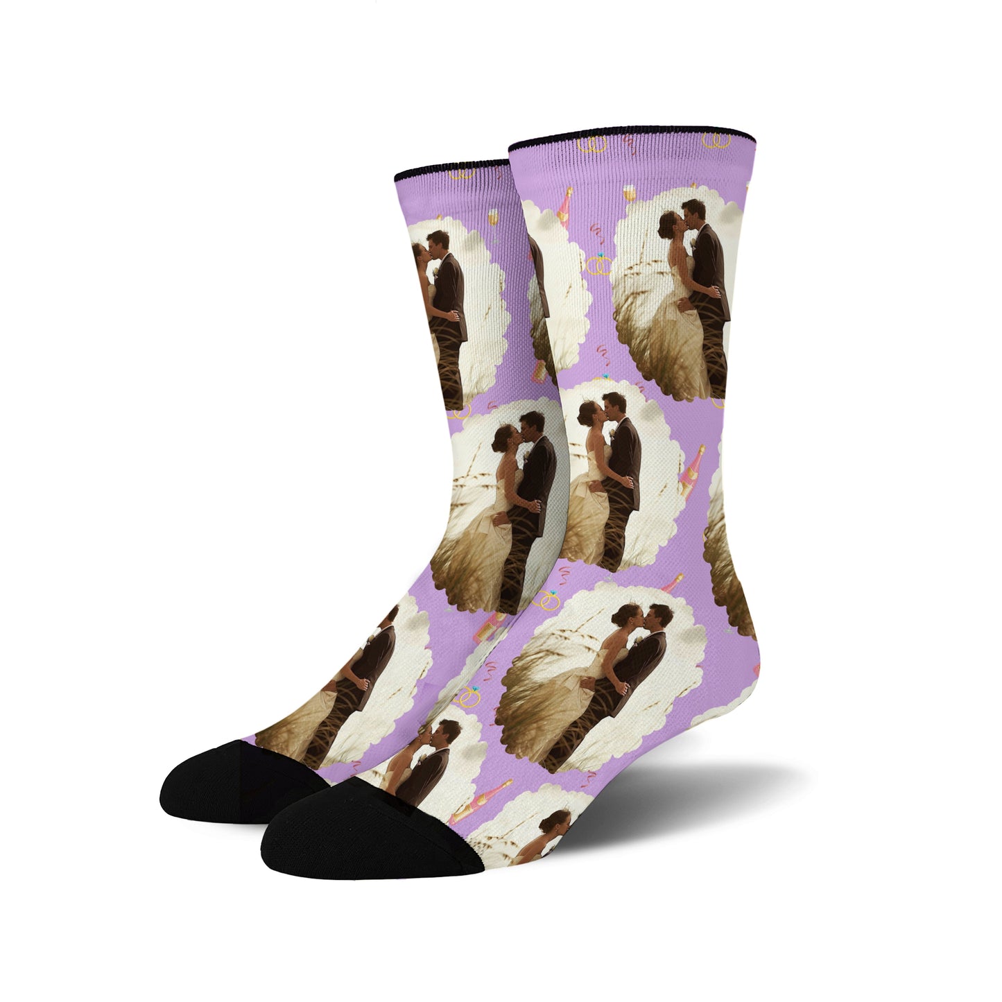 Custom Wedding Socks