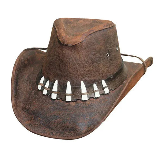 Bullhide Spiffy - Shapeable Leather Australian Hat