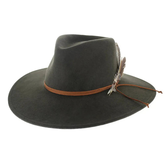 Stetson Coloma - Wide Brim Soft Wool Felt Cowboy Hat (Closeout)
