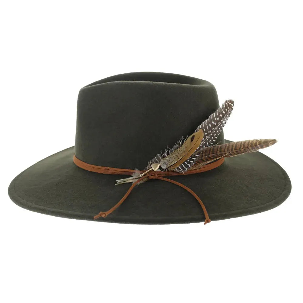 Stetson Coloma - Wide Brim Soft Wool Felt Cowboy Hat (Closeout)