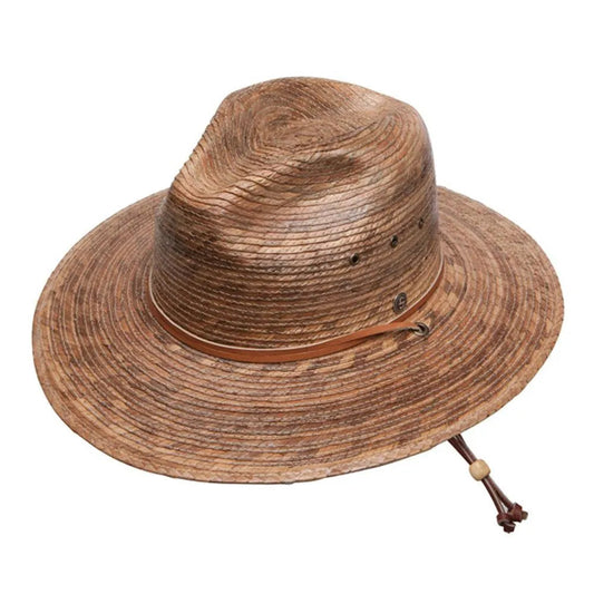 Stetson Rustic - Straw Fedora Sun Hat
