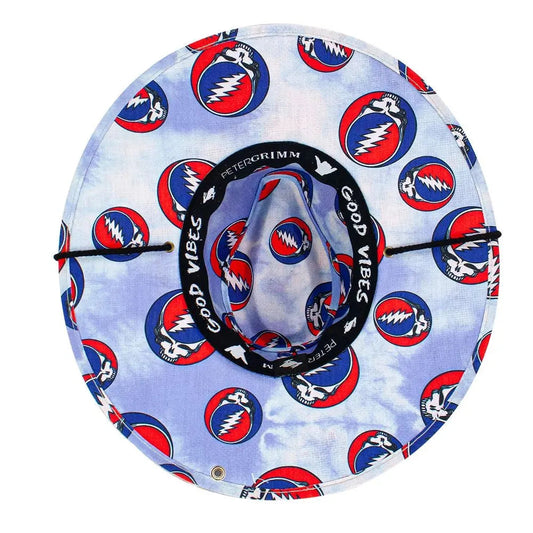 Peter Grimm Grateful Dead SYF (Steal Your Face) Resort - Cotton Lifeguard Hat