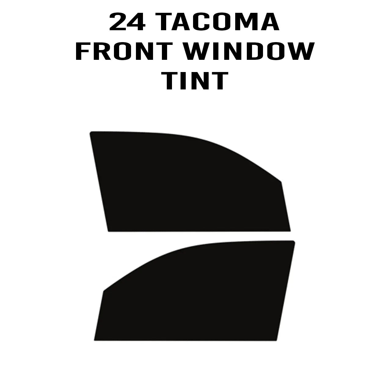 DIY Window Tint Kit - 2024+ Tacoma Double Cab