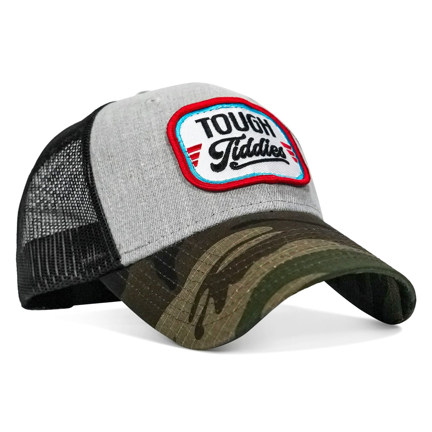 Tough Tiddies USA Patch Snapback Hat