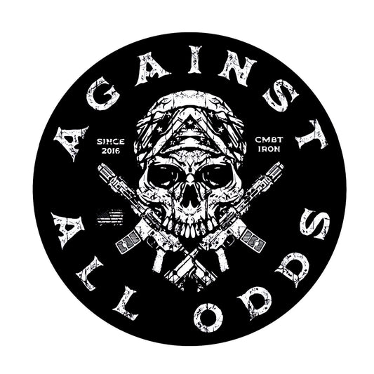 Against All Odd's Skull Decal