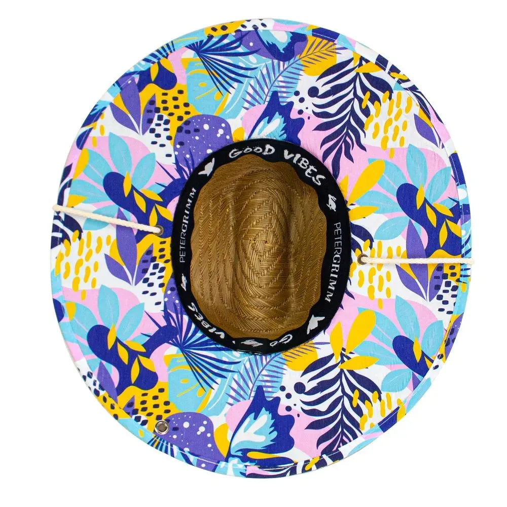 Peter Grimm Vivid - Rye Straw Lifeguard Hat