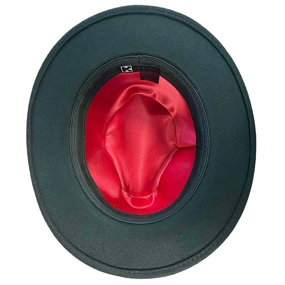 Deadwood Trading South Side - Crushable Soft Wool Fedora Hat