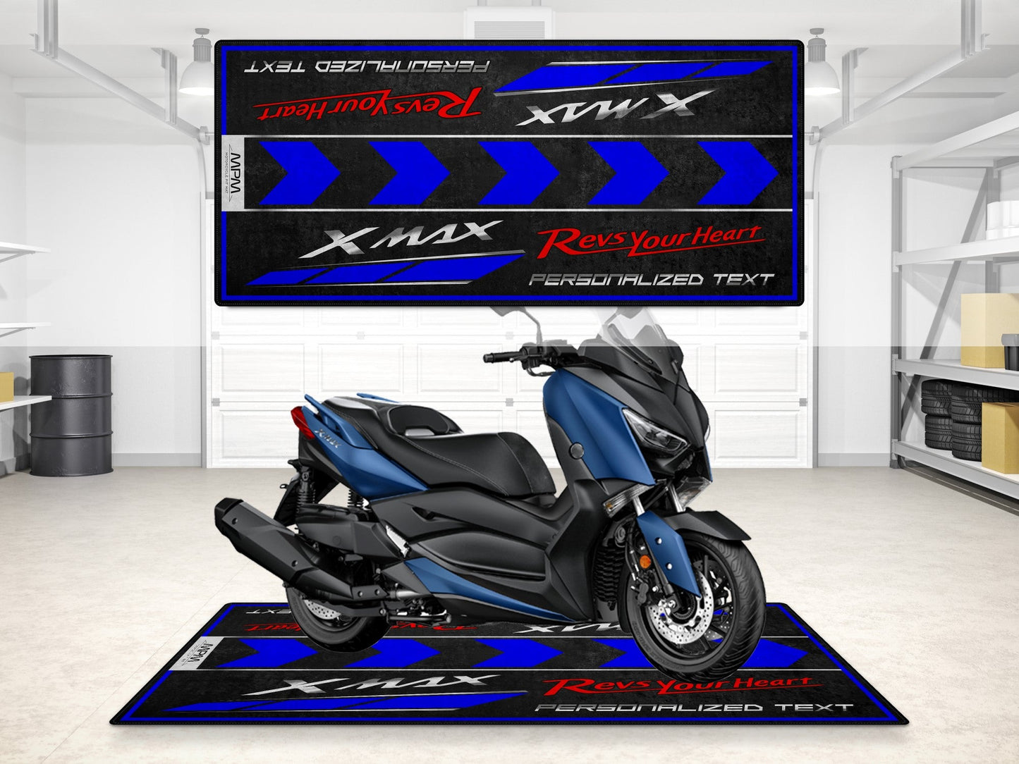 MPM Motorcycle Mat for Yamaha XMAX - MM7124